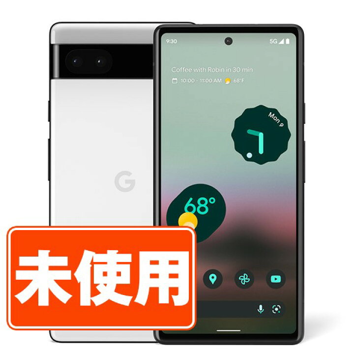 楽天市場】【未使用】Google Pixel6a チョーク SIMフリー 本体 au 