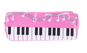 ピアノ 鍵盤 ペンポーチ キーボード シンプル ペンケース おしゃれ かわいい 女の子 女性 筆箱 小物入れ ポーチ
