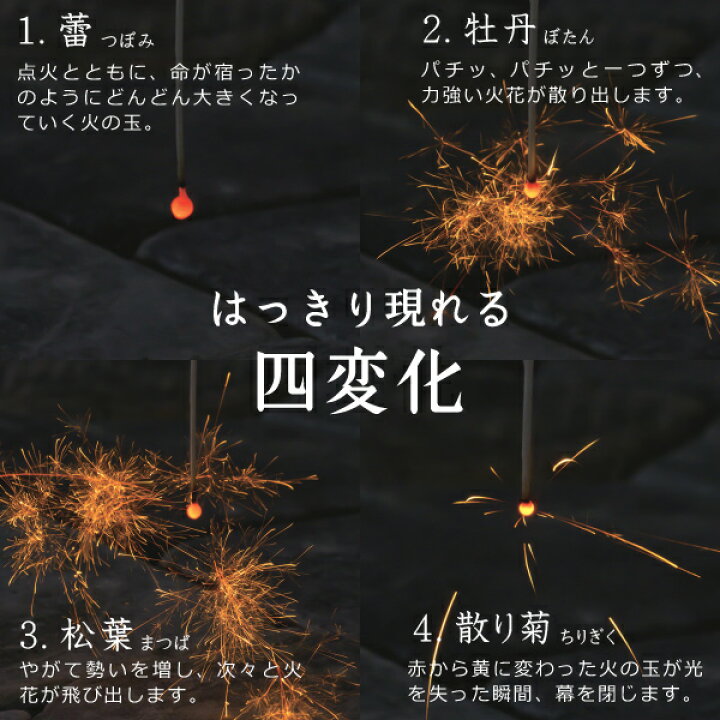 楽天市場 国産花火 線香国産花火筒井時正 蕾 筒井時正玩具花火製造所 日本製 がらんどう