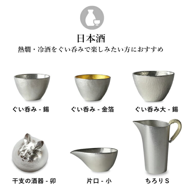楽天市場】能作 鎚目キット タンブラー 体験キット 錫製 冷酒グラス  