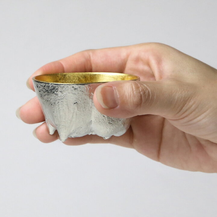 楽天市場】能作 × 雅覧堂 ぐい呑 盃 鬼面盃 金箔 小 〜鬼は外福は内 