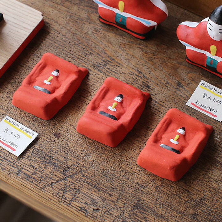楽天市場】YANAGIYA REPRODUCT 堂内天神 天神様 土人形 天神人形 置物 