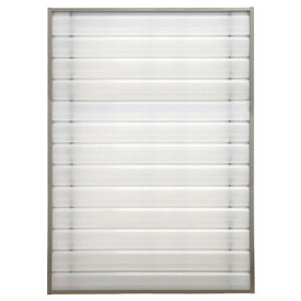 目隠しスクリーンパネル 【幅95cm 高さ133cm】 風呂場 浴室 窓 目隠し ルーバー 後付け 脱衣所 窓格子の目隠しルーバー