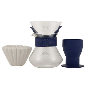 【 Kalita 】 カリタ ウェーブスタイルドリップセット #185 (カーキ ネイビー レッド) ウェーブスタイルアップ KWF-185 ドリッパースタンド 2016 心斎橋ロイヤル 各100g コーヒー豆 深煎り 中深煎り