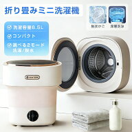 ＼10％OFFクーポン！3/15 23：59まで／小型洗濯機 小型 折り畳み洗濯機 洗濯機 簡易 8.5L 仕分け洗い 折…