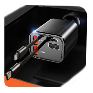 K[\Pbg USB PD30W  4in1  [d J[`[W[ }[d ԍڏ[d dی 80cm CgjO/Type-C P[u/USB |[g 4䓯[d Compatible with iPhone 16/15/14/13/12/iPad/Galaxy/Goo