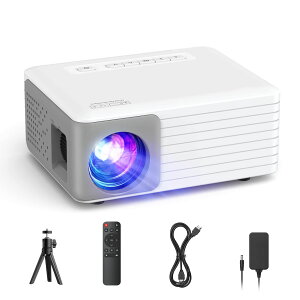 ^ vWFN^[ ƒp 6500LM 1080PtHDPx z[VA^[ HiFiXs[J[ 25% Y[@\ ±20°`␳ HDMI/USB/TF/AV/X}z/p\R/^ubg/PS4/PS5Q[@ɐڑT|[g PSE
