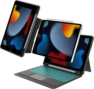 Łu/cΉv iPad 9 L[{[h P[X 10.2C` 8 7 L[{[h ^b`pbh  y  CX bluetoothL[{[hJo[ iPad Air3/Pro 10.5 p 