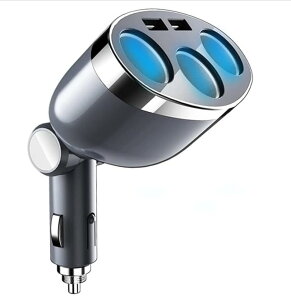 5-in-1 120W Ԃ̏[d ԗp\Pbgz ƗXCb`t d\ USB}[d @\X}[g[d DC 12V-24V 3A VK[C^[z  2*QC 3.0USB|[gfAJ[`[W[p