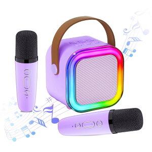 JIPZbg Bluetooth}CN 2{ Mini JIPZbgƒp JIP}CN }CN JIP JIP Xs[J[ ƒp PAZbg CX }CN karaoke }CN J[LEDCg Androi