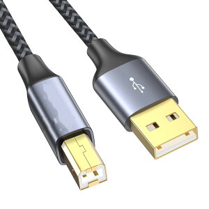 v^[P[u 3M USB2.0P[u ^CvAIX - ^CvBIX 480Mbpsf[^] CanonAGv\AuU[ Ȃǂ̃v^[ Fax @ XLi[ɑΉiO[j