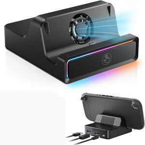 Switch 2�p�h�b�N �X�C�b�` 2 �݊� TV�h�b�N 4K@60Hz HDMI �e���r�o�� ��p�t�@���t�� RGB���C�g�t�� Nintend0 Switch 2 ��p�~�j�h�b�N �[�d�X�^���h Type-C�ڑ� ���M�݌v �g�ѕ֗� PD�}���[�d��USB3.0�|�[�g