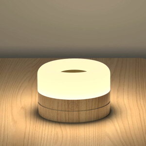 授乳ライト ベッドサイドランプ ナイトライト 色温度/明るさ調節 USB充電式 タイマー機能 マグネット内蔵 間接照明 出産祝い ギフト