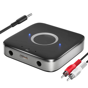 Aux Bluetooth V[o[ ԃu[gD[X V[o[ Bluetooth 5.3 M@ V[o[ I[fBI [fBIA_v^[ fAAUXo͂RCAP[ut J[WI z[XeIVXep