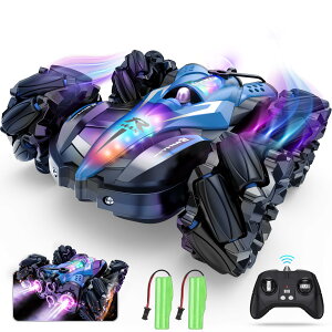 ���W�R���J�[ �q������ �X�^���g�J�[ 360°��] LED���C�g ���y 4WD ���ʑ��s �X�v���[�Ή� �o�b�e���[2�t�� RC�J�[ 2.4Ghz���W�R���I�t���[�I�t���[�h�J�[ �������� �j�̎q ���w�� ���w�� �a��
