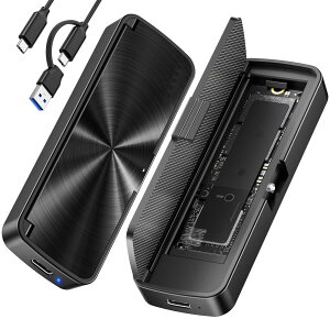 M.2 NVMe SSD �O�t���P�[�X USB 3.2 Gen2 10Gbps�����f�[�^�]�� M��M+B�L�[�Ή� SSD���[�_�[ 2230/2242/2260/2280 SSD �P�[�X M.2 NVMe - USB�A�_�v�^�[ �T���h�C�b�`�X�^�C���̃f�U�C�� UASP&TRIM ���T�|�[�g �H��s