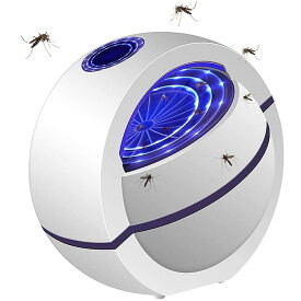 光触媒技術 家庭用蚊取り器 UV光源誘引式 LEDライト 吸引式捕虫器 蚊ランプ 光誘導 近紫外線 静音 モスキートキラー 吸引式蚊取り器 吸入タイプ 蚊よけ 蚊除け