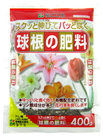 花ごころ 球根の肥料 400g 〜 花付きを良く スクッと育てパッと咲かす 有機配合肥料
