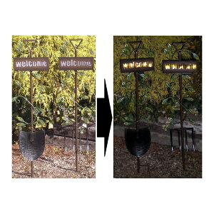 LED�\�[���[���C�g�t�K�[�f���E�X�e�b�N�i�X�R�b�vor�t�H�[�N�j1�{�iHT6014 HT6015�j�`H2O
