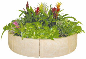 グラスファイバー鉢カバー システムプランター56IV アイボリー※代引きは別途+10,000円追加送料