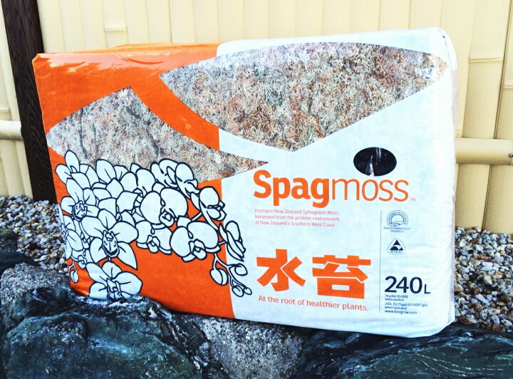 楽天市場】水苔ニュージーランド産Spagmoss約3kg（スタンダード 