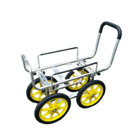 【送料無料】アルミハウスカー TC1414AL14インチソフトノーパンクタイヤ付　(