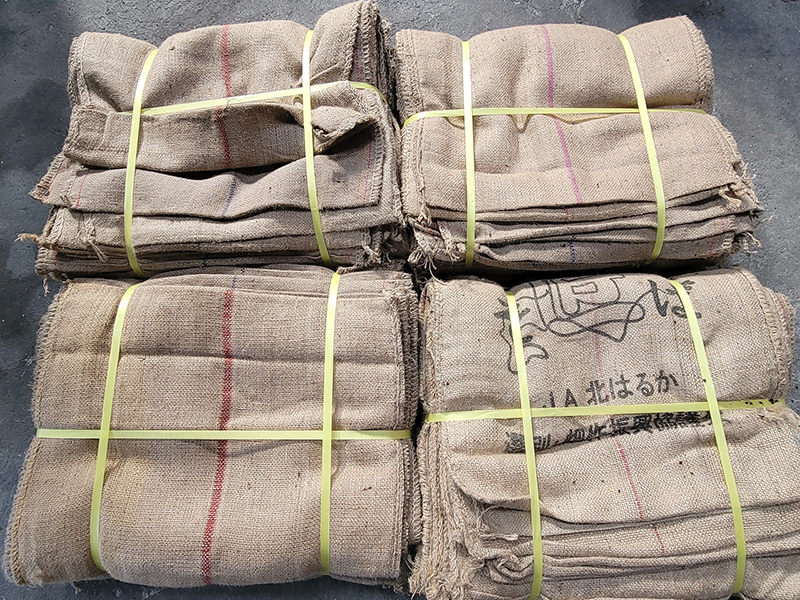 【送料無料】麻袋 中古 (蕎麦空き） 30枚セット 麻袋 ドンゴロス ガーデンメイト