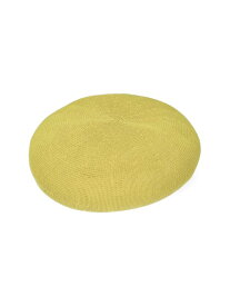 【ベレー帽】イエロー 洗濯機洗える 速乾 親子コーデ 帽子 おしゃれ レディース 安い 黄色 かわいい ハット
