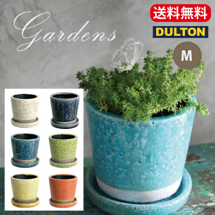 楽天市場 カラーグレイズド ポット ダルトン ｍ Dulton Color Grazed Pot Turquoise 陶器鉢 底穴あり ポット Color Glazed Pot Turquoise Pot 鉢カバー 多肉植物 アイボリー ターコイズ ミッドナイトブルー イエロー ライムグリーン 送料無料 あす楽 Ch13