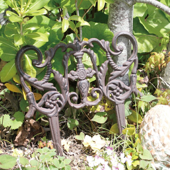 楽天市場】エレガント ミニフェンス アイアン Elegant cast iron lawn  