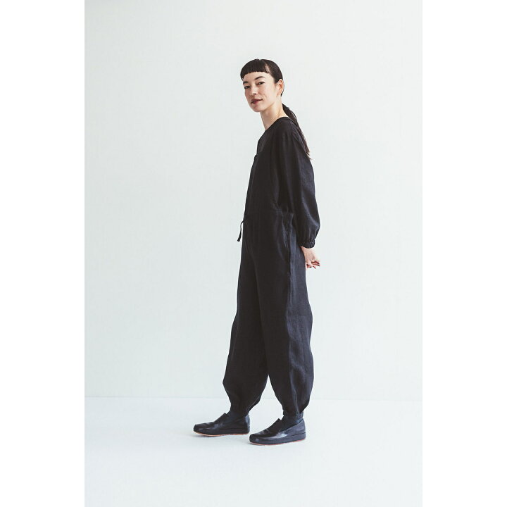 楽天市場】fog linen work ミラ サロペット ブラック アシェ フォグ 