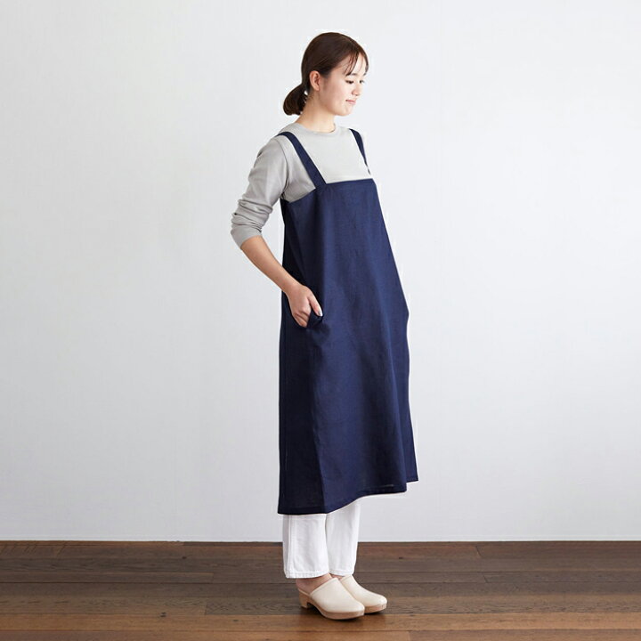 楽天市場】【 NEW デザイン！ 】 fog linen work エプロン スクエア 