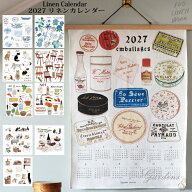 【マラソン限定★エントリーで＋P5倍＆MAX10%OFFクーポン】fog linen work リネンカレンダー2027キッチン…
