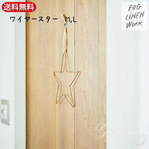 �u���X���C���[�X�^�[ M / L fog linen work�@Brass Wire Star �t�H�O���l�����[�N �u���u���X �I�[�i�����g�@�C���e���A �I�u�W�F ���@ ���� �^�J �N���X�}�X Xmas�@�u���X�@BRASS �G�� �V���v���@����
