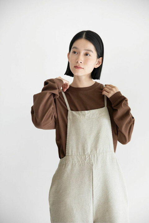 楽天市場】fog linen work ワンピース サロペット 「 エル サロペット 