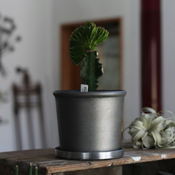 楽天市場】SMOKED PLANTER 150 燻製 テラコッタ アルミニウム ガーデン 