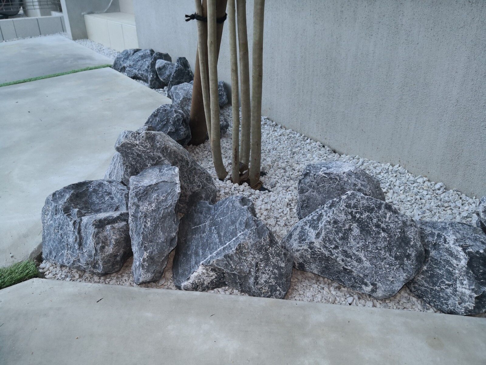 庭石 ロックガーデン 石 割栗石 ガーデニング 庭 砕石 砂利敷き