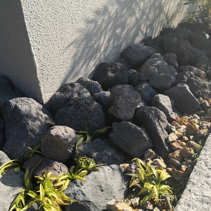 楽天市場 送料無料 80kg 富士山溶岩石 150mm 250mm kg 4 ロックガーデン 庭 アプローチ おしゃれ ガーデニング アクアリウム 溶岩石 メダカ 熱帯魚 水槽レイアウト 駐車場 花壇 低床 庭石 ガーデンステージ