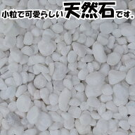 しろい玉石　10～20mm　1kg/袋　20kg/袋　100kgセット　200kgセット　500kgセット　1000kgセット 【あす…