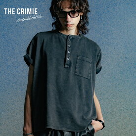 【公式】 THE CRIMIE クライミー VINTAGE USED EDDIE SHORT LENGTH HENRY NECK T SHIRT ヴィンテージユーズド EDDIE ショート丈 ヘンリーネック Tシャツ