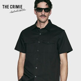 【公式】 THE CRIMIE クライミー FLAP POCKET STRETCH DRESS SHORT SLEEVE SHIRT フラップ ポケット ストレッチ 半袖 シャツ
