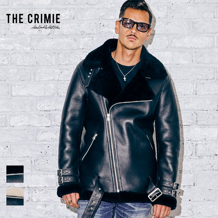 楽天市場 40 Off Sale 公式 Crimie クライミー Mouton Riders Jacket Cr1 02a5 Jk03 21aw ムートン ライダース レザー 本革 ジャケット ダウン カジュアル ファッション ブランド アメカジ ストリート 高級 秋 冬 長袖 メンズ メンズファッション Garden Tokyo
