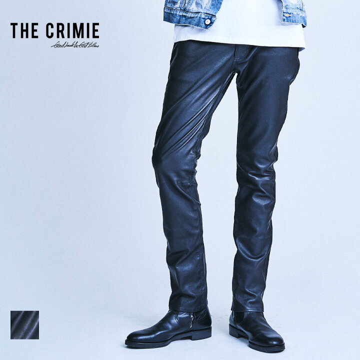 楽天市場 40 Off Sale 公式 Crimie クライミー Leather Stretch Pants Cr1 02a1 Pl30 レザー パンツパンツ ラムレザー タイト カジュアル ファッション ブランド アメカジ 高級 春 春夏 春服 夏服 半袖 メンズ ブラック 黒 Garden Tokyo