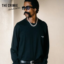 【公式】CRIMIE クライミー CR LOGO POCKET LONG SLEEVE T SHIRT ロゴ ポケット Tシャツ 長袖 ロンT ロングスリーブ メンズ ブランド 大人