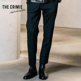 SALE【公式】CRIMIE クライミー SMART STRAIGHT ANKLE SUIT SLACKS スラックス パンツ ストレート スーツ セットアップ パンツ ボトムス ズボン メンズ ブランド 大人 ブラック チャコールグレー