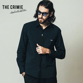 30%OFF SALE【公式】CRIMIE クライミー ORIGINAL BLEND STRETCH BROAD SHIRT ストレッチ シャツ 長袖 ドレスシャツ メンズ ブランド 大人