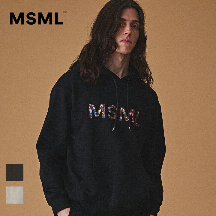 楽天市場】SALE【公式】MSML エムエス ART GRAPHIC LOGO HOODIE アート 