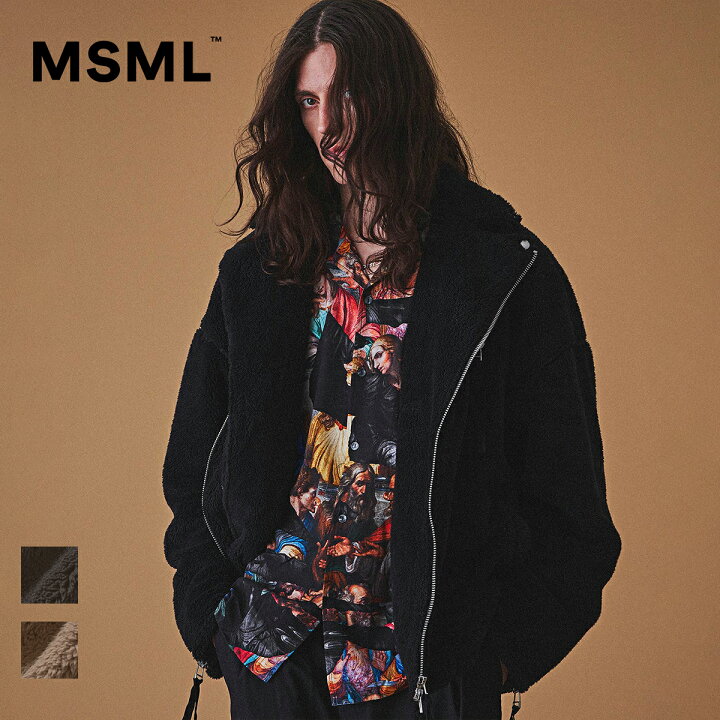 楽天市場】SALE【公式】MSML エムエス BOA RIDERS JACKET ボア