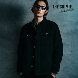 30%OFF SALE【公式】CRIMIE クライミー WOOL SHIRT JACKET ブルゾン ウール ジャケット メンズ ブランド 大人 春 秋