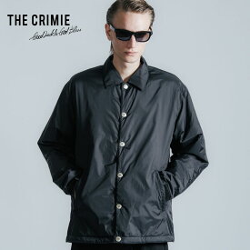 【公式】 THE CRIMIE クライミー NYLON COACH JACKET ナイロン 大人 コーチ ジャケット 大型メッシュポケット装備 黒